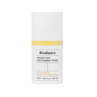 Biodance Radiant Vita Niacinamid Cream Aufhellende Gesichtscreme mit Niacinamid 50 ml