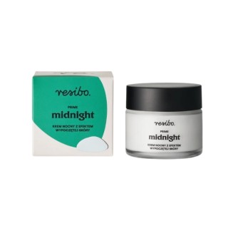Crème de nuit Resibo Prime Midnight, effet peau reposée, 50 ml