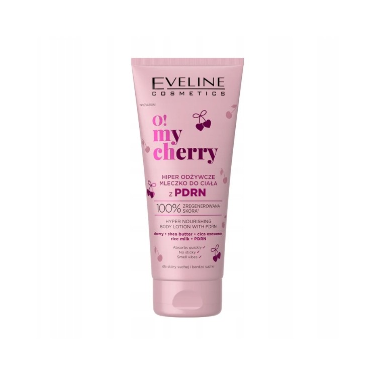 Lait corporel Eveline O! My Cherry Hiper avec PDRN 200 ml
