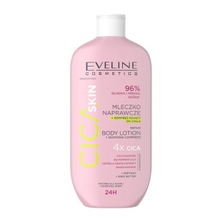 Lait réparateur pour Skin Eveline Cica + compresse corporelle apaisante 350 ml