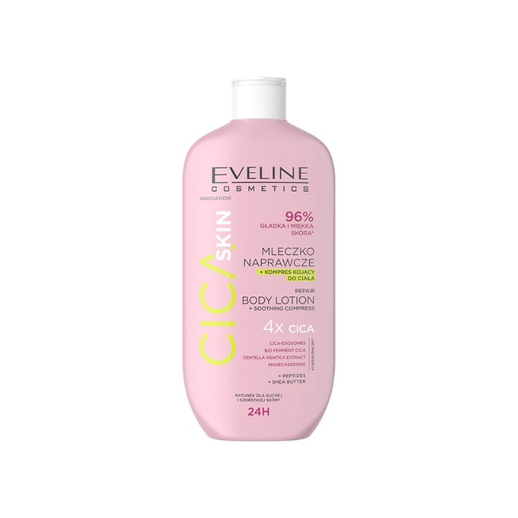 Lait réparateur pour Skin Eveline Cica + compresse corporelle apaisante 350 ml