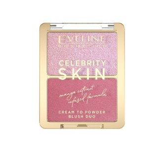 Duo de blush crémeux Eveline Celebrity Skin /01/ 8 g