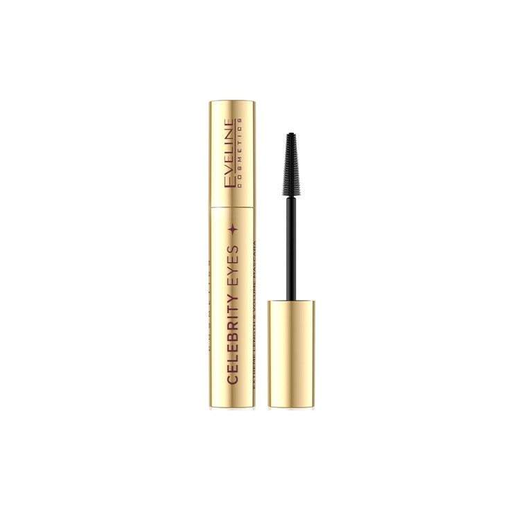 Mascara allongeant et épaississant Eveline Celebrity Eyes 7 ml