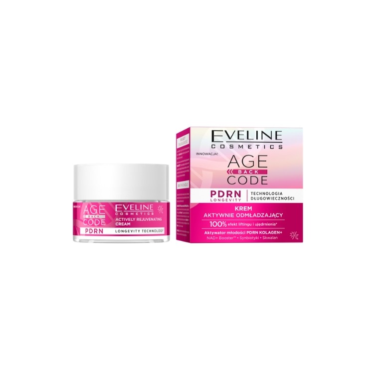 Crème visage rajeunissante Eveline Age Back Code 50 ml