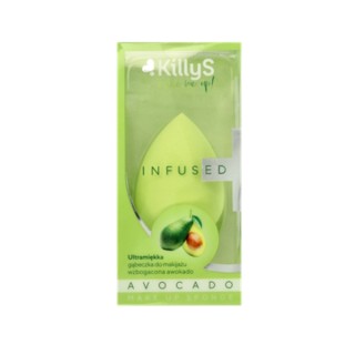 Killys Make Me Up! Make-up-Schwamm mit Avocado-Extrakt, 1 Stück