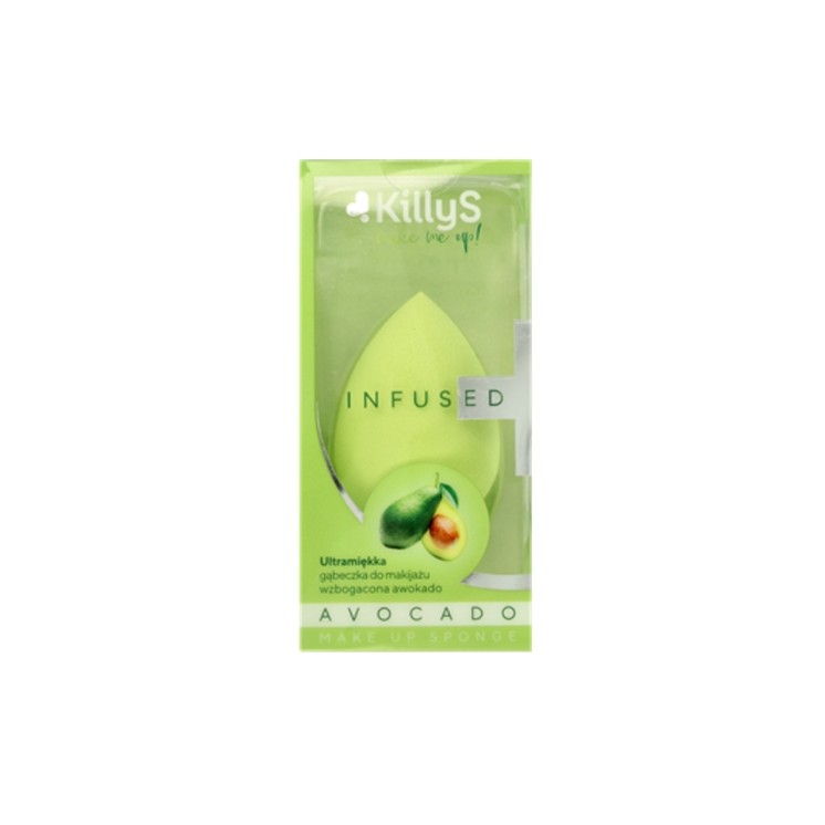 Éponge à maquillage Killys Make Me Up! infusée à l'avocat (1 pièce)