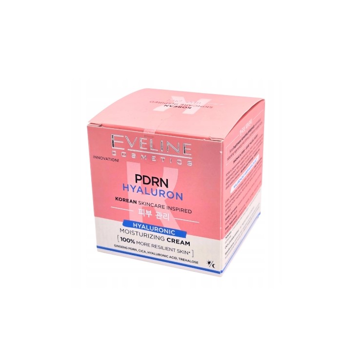 Crème hydratante visage Eveline PDRN & Hyaluron à l'acide hyaluronique 50 ml