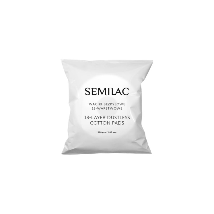 Disques de coton anti-poussière Semilac 13 couches, 500 pièces