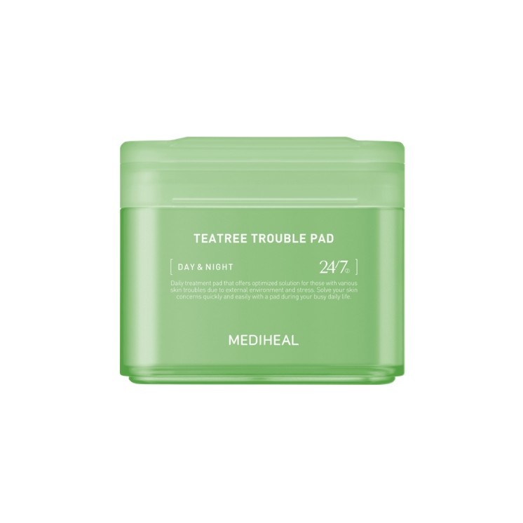 Mediheal Teatree Trouble tonizujące Płatki do twarzy 100 sztuk
