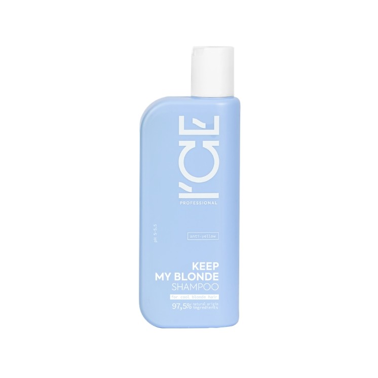 Ice Professional Keep My Blonde Shampoo for Colored, Toned or Lightened Hair 250 ml
