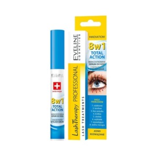 Soin revitalisant pour cils Eveline 8 en 1 Total Action 10 ml