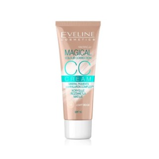 Cream CC Eveline Magical Multifunkcyjny podkład /50/ Light Beige 30 ml