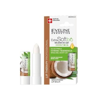 Baume à lèvres Eveline Lip Therapy Professional Extra Soft Bio Noix Kokos 4g
