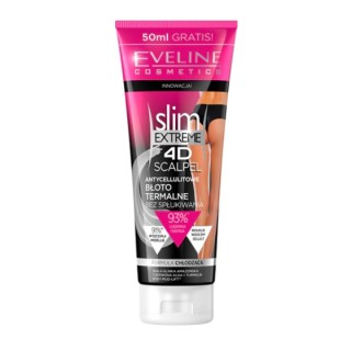 Boue thermale anti-cellulite Eveline 4D Slim Extreme Scalpel 250 ml