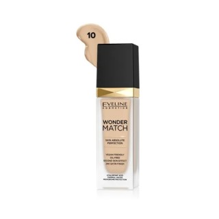 Eveline Wonder Match si Foundation /10/ Light Vanilla 30 ml