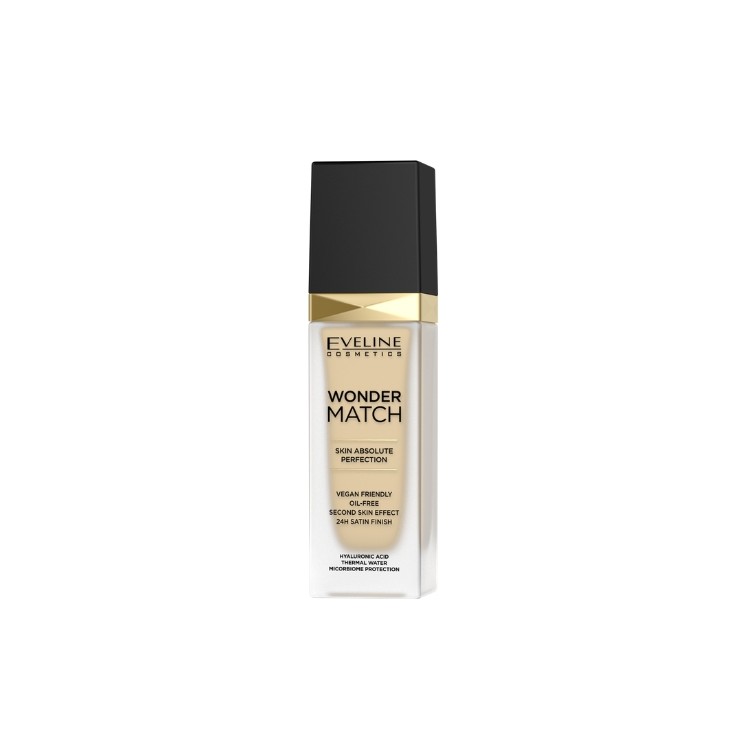 Eveline Wonder Match si Foundation /05/ Light Porcellain 30 ml