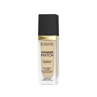 Eveline Wonder Match Luksusowy Podkład dopasowujący się /15/ Natural 30 ml