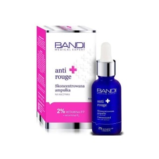 Ampoule concentrée anti Rouge Bandi Medical Expert pour capillaires 30 ml