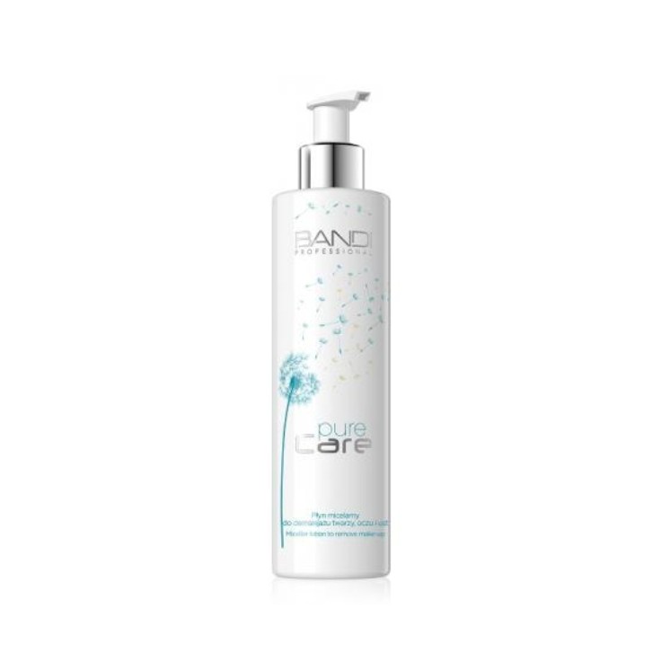 Fluide micellaire Bandi Pure Care pour démaquiller le visage, les yeux et les lèvres 230 ml