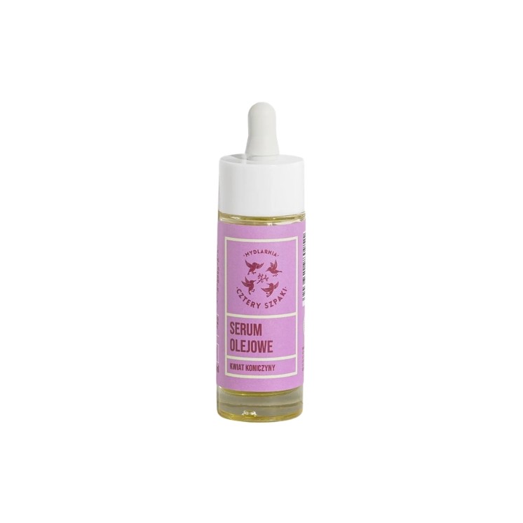 Mydlarnia Cztery Szpaki Oil Serum for face, neck and décolleté Clover Flower 30 ml