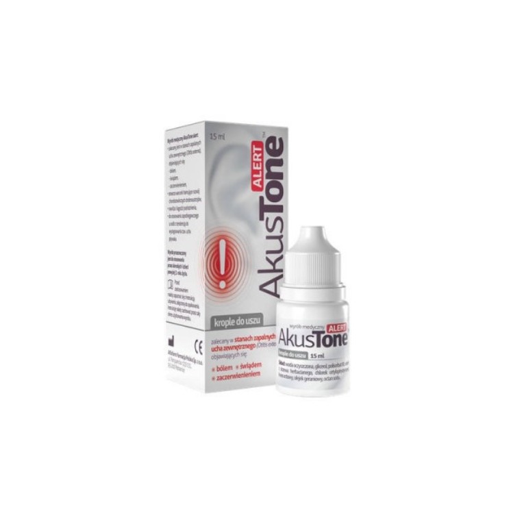 Akustone Alert Krople do uszu 15 ml