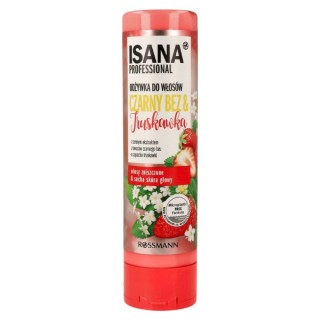 Isana Professional Odżywka do włosów Czarny bez & Truskawka 250 ml