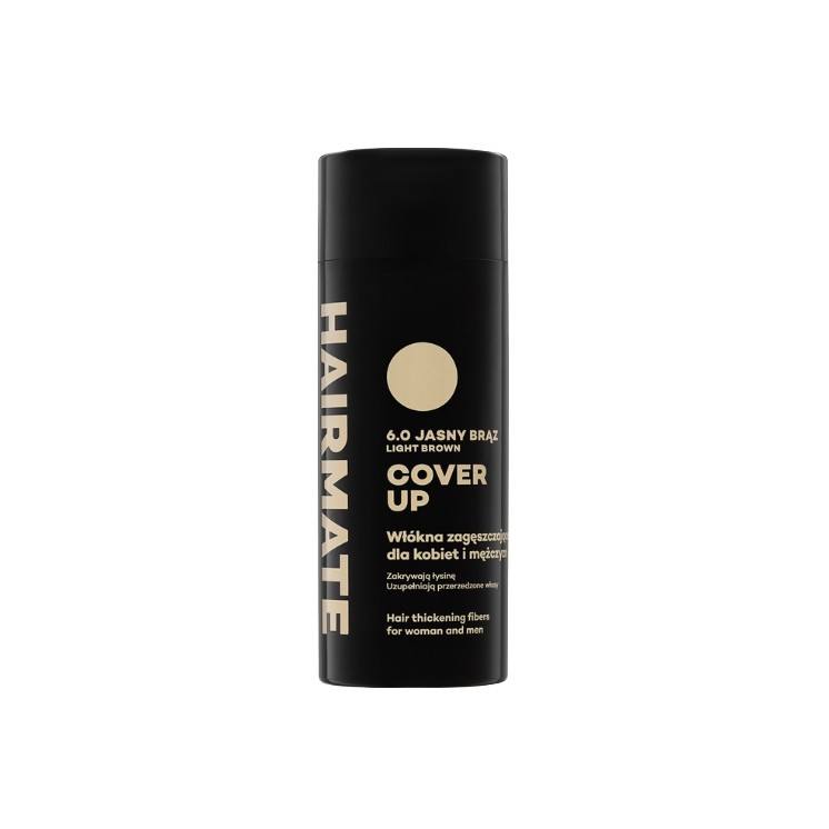 Hairmate Cover Up Włókna celulozowe do zagęszczania włosów /6/ Jasny Brąz 22 g