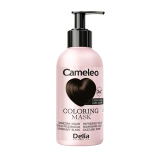 Delia Cameleo Maska koloryzująca do włosów Ciemny Brąz 120 ml