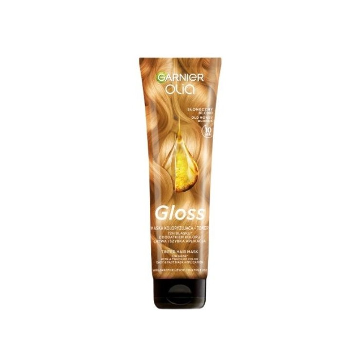 Garnier Olia Gloss Maska tonująca Słoneczny Blond 150 ml