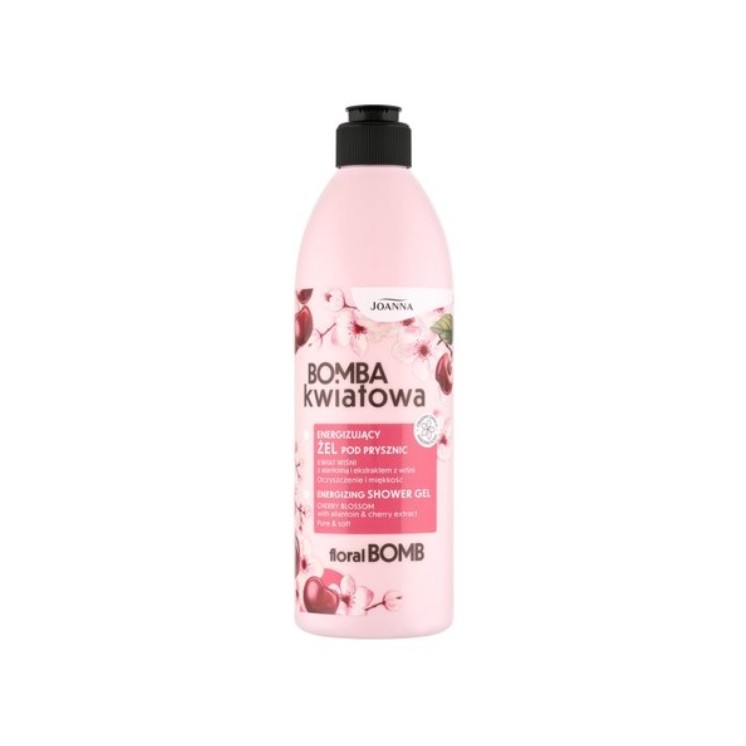 Joanna Bomba Kwiatowa Energizing Shower Gel Cherry & Shea Butter 500 ml