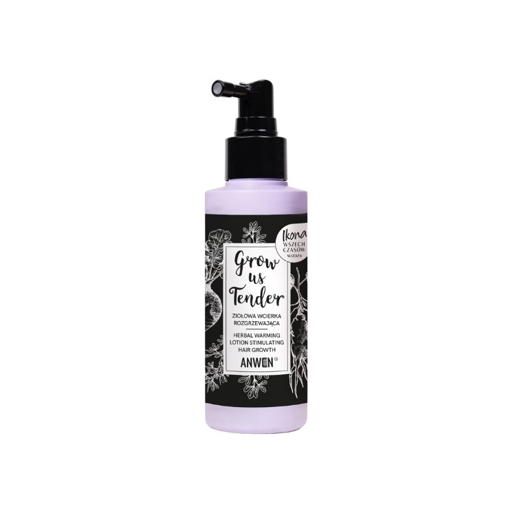 Anwen Grow Me Tender ziołowa Wcierka rozgrzewająca 150 ml