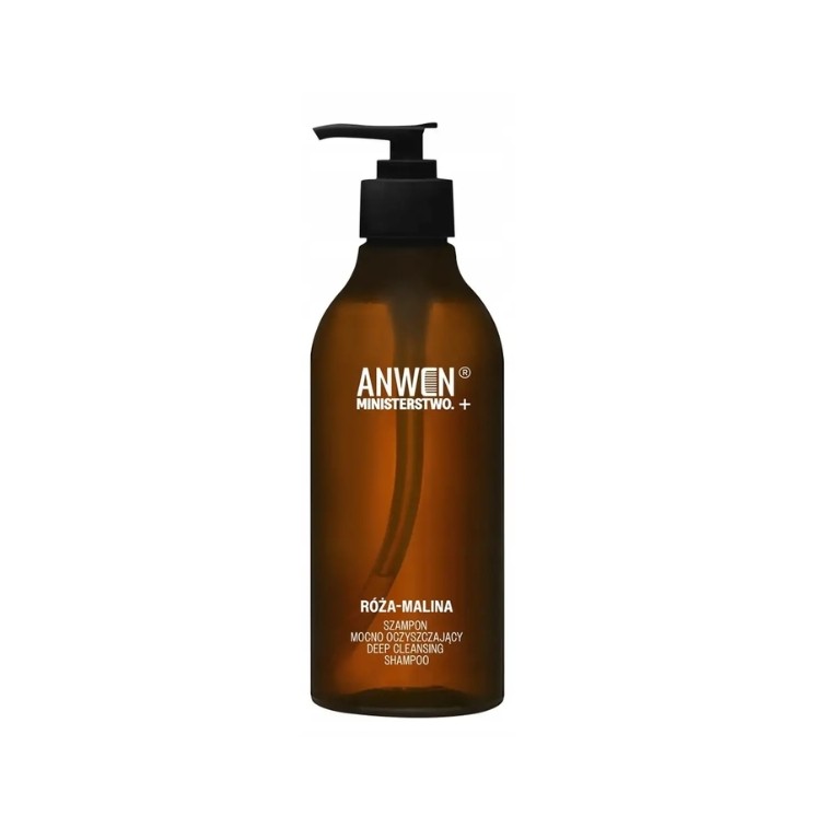 Anwen x Ministerstwo mocno oczyszczający Szampon do włosów Róża-Malina 200 ml