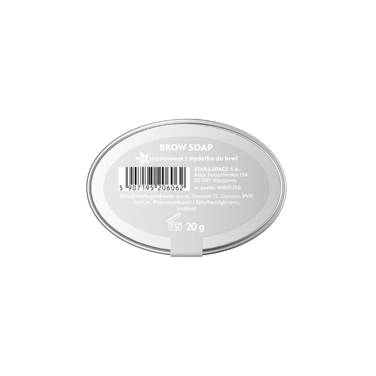 Savon à sourcils Stars from the Stars /01/ Transparent 20 g