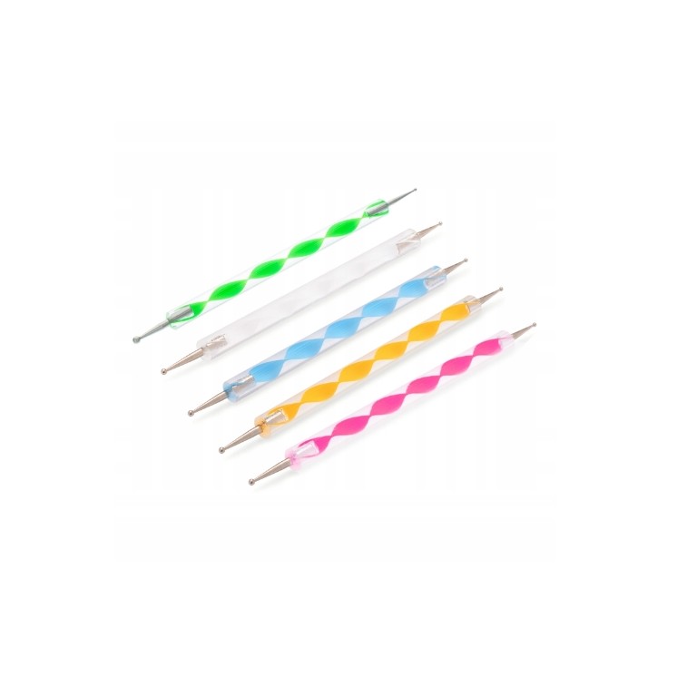 Ensemble de 5 sondes décoratives double face