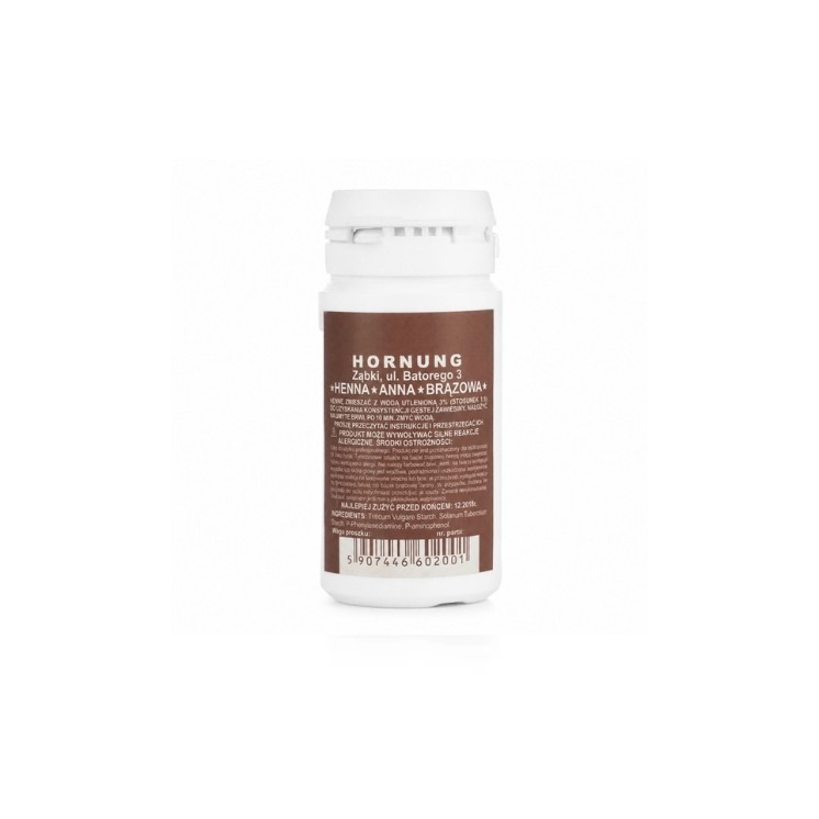 Poudre de henné Anna Brown 20 g