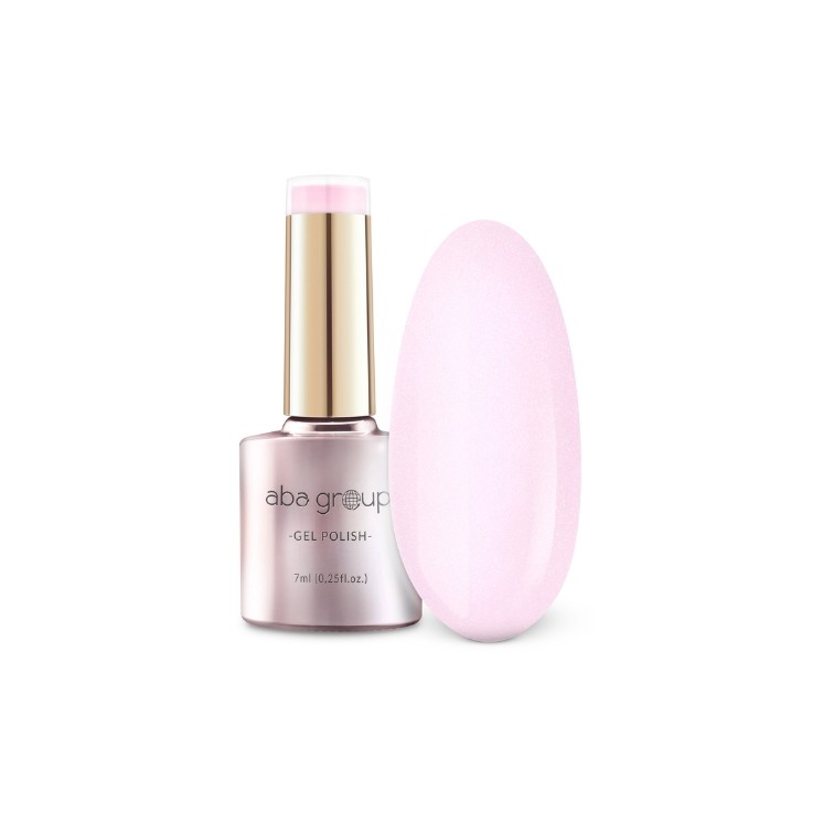 Vernis à ongles hybride Aba Group /701/ Rose poudré à particules 7 ml