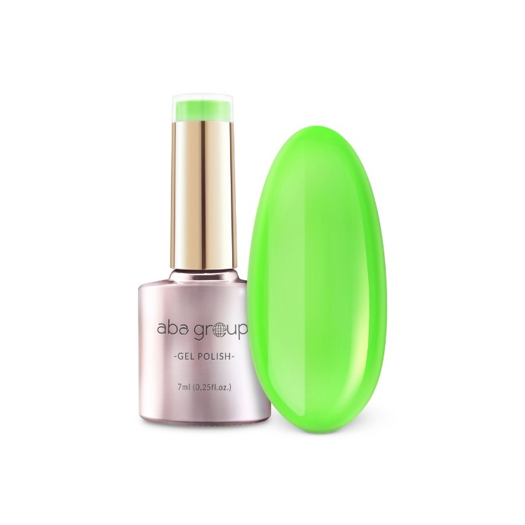 Vernis à ongles hybride Aba Group /727/ Green néon 7 ml