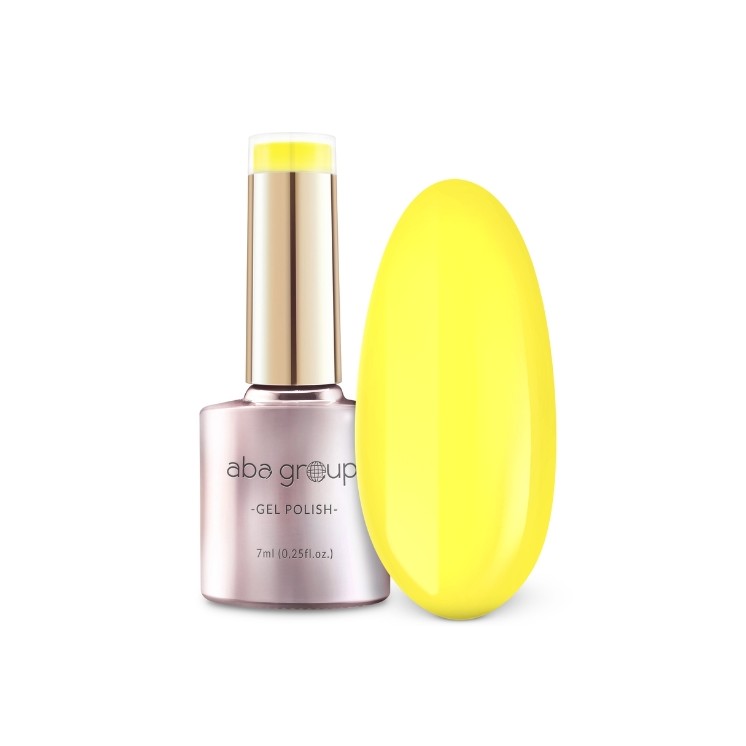 Vernis à ongles hybride Aba Group /729/ Yellow Neon 7 ml