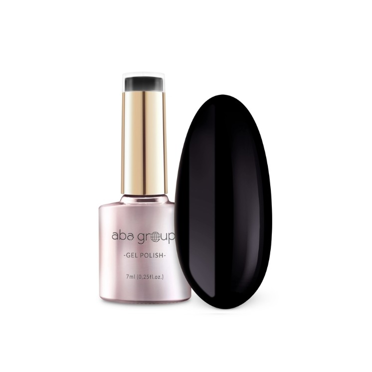 Vernis à ongles hybride Aba Group /757/ Black 7 ml