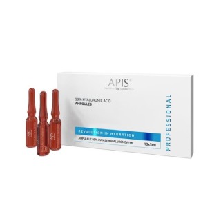 Apis Professional Ampułki z 99% Kwasem hialuronowym 10 x 3 ml