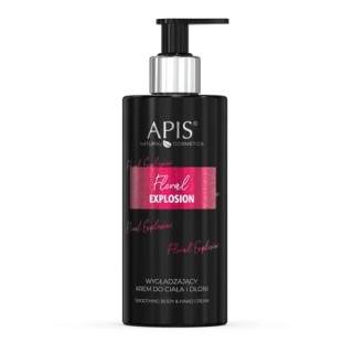 Apis Floral Explosion wygładzający Krem do ciała i dłoni 300 ml