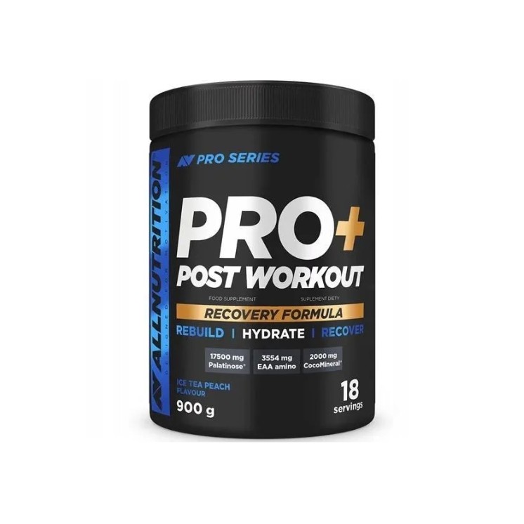 AllNutrition Pro+ Thé Ice Peach après l'entraînement 900 g