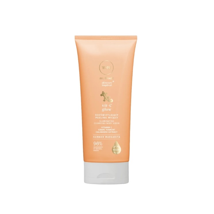 YOPE myBODY Peeling corporel illuminateur Vit-C Glow à la vitamine C 200 ml