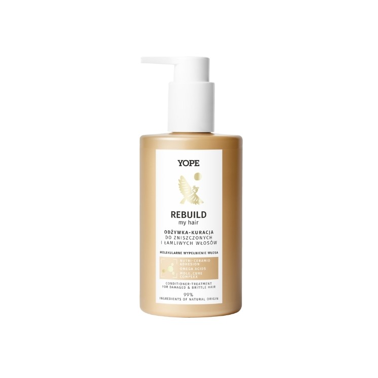 Soin revitalisant YOPE Rebuild My Hair – Reconstruction de la structure capillaire 300 ml