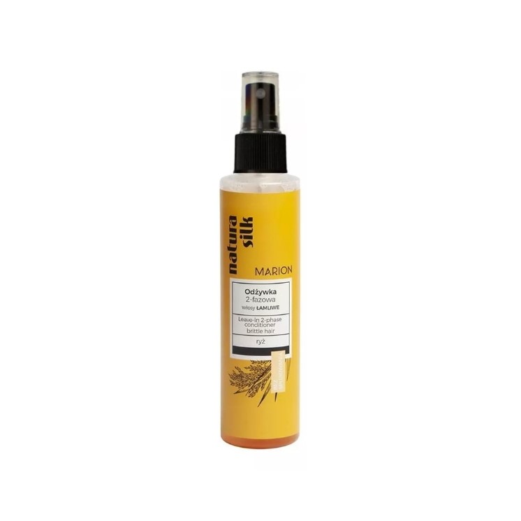 Après-shampoing sans rinçage biphasé Marion Natura Silk pour cheveux cassants 150 ml
