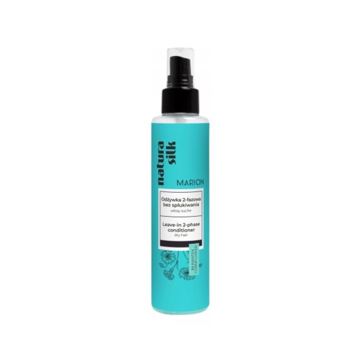 Après-shampoing sans rinçage biphasé Marion Natura Silk pour cheveux secs 150 ml
