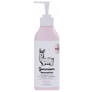 Gel d'hygiène intime YOPE Géranium et Cranberry 300 ml
