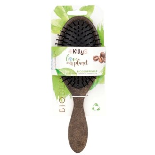 Brosse démêlante ovale au café KillyS Eco Bio (1 pièce)