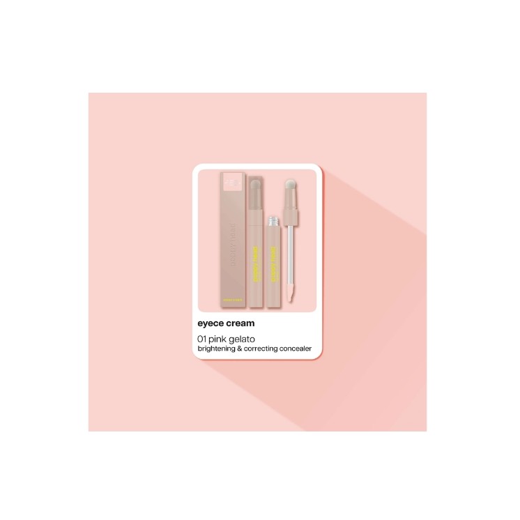Poppy Head Eye Cream Illuminating and Correcting Eye Concealer /01/ Pink Gelato 3.7 g