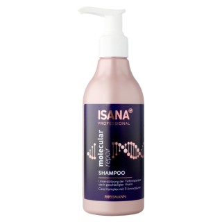 Shampoing Repair moléculaire Professional Isana pour cheveux abîmés 250 ml
